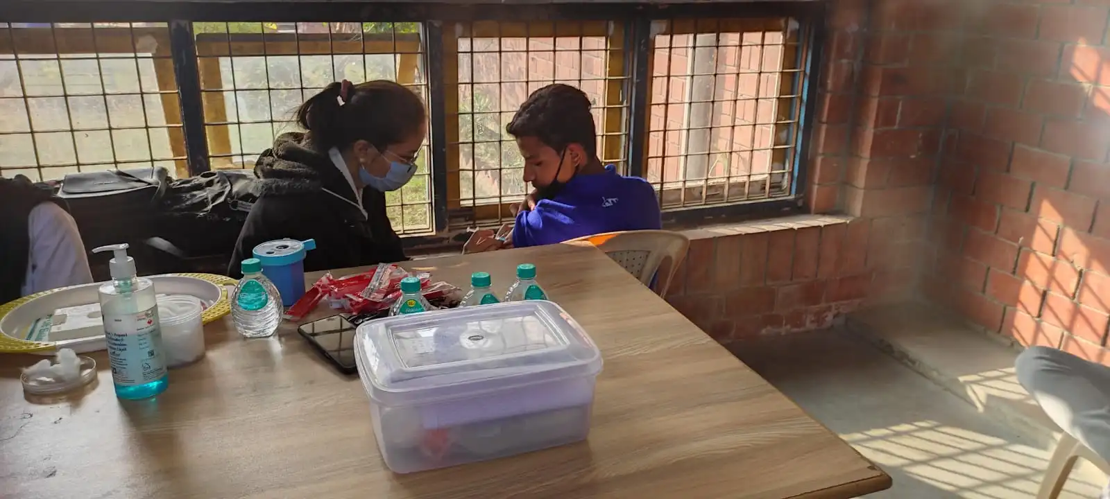 COVID 19 Vaccination Program at EBITI Gallery